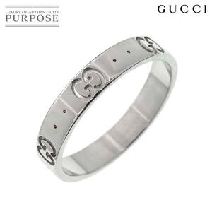 グッチ GUCCI アイコン #20 リング K18 WG ホワイトゴールド 750 指輪 Icon Ring 90241191