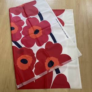 marimekko　マリメッコ　ウニッコ　レッド　生地　撥水　146×210　no.98