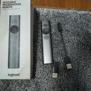 Logicool SPOTLIGHT プレゼンテーション リモート　Spotlight Presentation Remote R1000SL