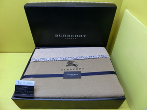 送料無料◆未使用◆バーバリー【ウール毛布◆ウール100％】140cm×200cm◆西川産業◆日本製◆BURBERRY