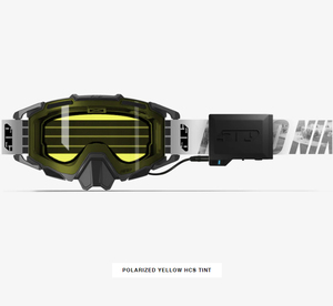 509　スノー用、電熱ゴーグル *SINISTER　X7　 IGNITE S1 GOGGLE＜Whiteout＞ 偏光レンズ *曇らない*日本正規品