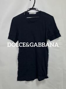 ドルチェ&ガッバーナDOLCE&GABBANA　半袖カットソー紺46