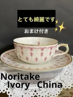 Noritake  Ivory China カップ＆ソーサー【5客セット】