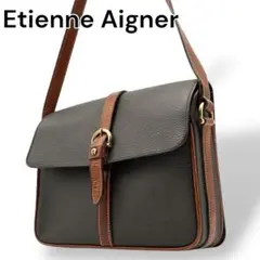 【良品】Etienne Aigner アイグナー ショルダーバッグ イタリア製