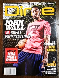 2012 July August DIME MAGAZINE #70 JOHN WALL / ダイム 雑誌 ジョン ウォール NBA Basketball NIKE ADIDAS REEBOK 