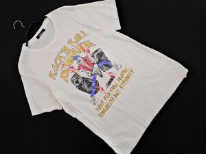 ネコポスOK BEAMS ビームス Tシャツ sizeM/白 ■◆ ☆ ega9 メンズ