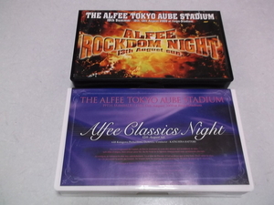 (　アルフィー　【　ビデオ パンフ 2本セット ROCKDOM NIGHT & CLASSICS NIGHT ♪美品　】 THE ALFEE 坂崎幸之助 桜井賢 高見沢俊彦　