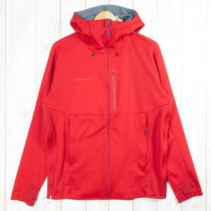 MENs L マムート アルティメット V ソフトシェル ジャケット Ultimate V SO Hooded Jacket ゴアウィンドストッパー