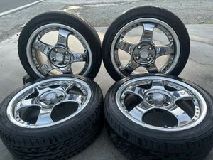 アルミホイール 　スピードスター　SSR　PROFESSOR　SP-1R　16×6.5J　ET58　4穴　16インチ　195/45ZR16 84W　041801JO