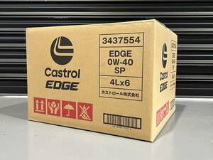 送料込み！CASTROL EDGE 0W40 4L×6缶ワンケース API SP A3/B4 カストロール エッジ ベンツ BMW ポルシェ ルノー WV ガソリン/ディーゼル