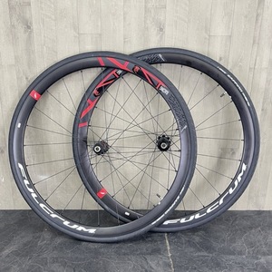 美品 フルクラム レーシング400 FULCRUM RACING 400 Vittoria ZAFFIRO 700×25C 前後 ホイールセット【中古】 /57695