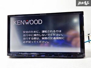 地図データ 2018年度第01版☆保証付 KENWOOD ケンウッド MDV-D306BT メモリーナビ ワンセグ対応 CD再生 Bluetooth 棚C11