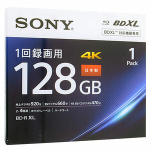 【ゆうパケット対応】SONY ブルーレイディスク BNR4VAPJ4 BD-R XL 4倍速 1枚 [管理:1000023991]