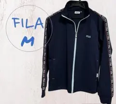 フィラ　ジャージ　トップス　レディース　Mサイズ　FILA ネイビー