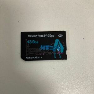 0907 初音ミク Project DIVA 2nd Memory Stick PRO Duo 3.9GB メモリースティック 本体のみ s0 定形郵