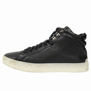 ラグ&ボーン RAG&BONE KENT HIGH TOP レザー スニーカー シューズ 靴 ハイカット W2458679N サイズ37 黒 ブラック レディース