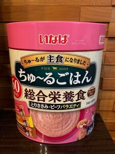 いなば ちゅーるごはん 成犬用 総合栄養食とりささみ・ビーフバラエティ