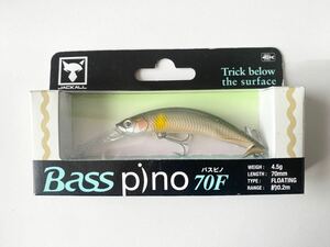 ジャッカル　Bass pino 70F ナチュラルアユ