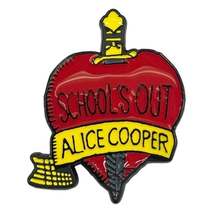 ALICE COOPER アリスクーパー Schools Out ピンバッジ オフィシャル