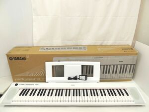 【動作確認済/美品】YAMAHA/ヤマハ NP-32 ホワイト piaggero/ピアジェーロ 76鍵 電子ピアノ 2022年製 元箱付属品付き/佐川200サイズ