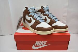 新品 未使用 ナイキ スニーカー ダンク ハイ レトロ ピーカン アンド セイル 27.5cm DQ8800-200 Nike Dunk High Vintage Pecan and Sail