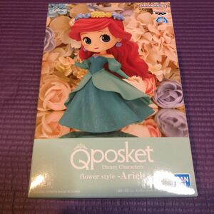 送料最安 510円 新品 未使用 未開封 即決 Qposket Disney Characters Flower style フラワースタイル Ariel アリエル フィギュア