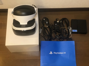 新品同様　sony playstation VR　送料無料