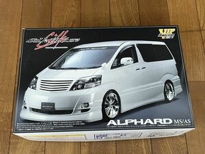 アオシマ AOSHIMA 1/24 SILK BLAZE ALPHARD MS/AS シルクブレイズ アルファード 後期型 未使用未組未開封 レア 貴重 絶版 希少 (39-28)