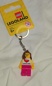 レゴランド 女の子 キーホルダー「I LOVE LEGOLAND」新品 未使用