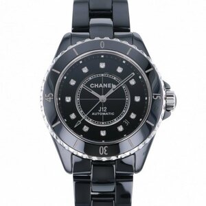 シャネル CHANEL J12 H5702 ブラック文字盤 新品 腕時計 メンズ