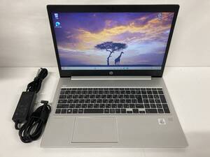 （訳あり）HP ProBook 450 G7 / Core i5-10210U 1.60GHz / メモリ8GB / HDD 500GB / Windows 11Pro