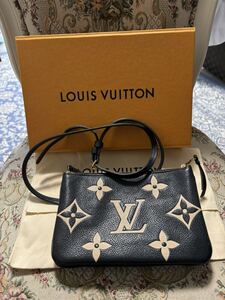 ルイ・ヴィトン（LOUIS VUITTON） 近年モデル ショルダーバッグ ポシェット ドゥーブルジップ 製造番号RFID ICチップ レディース 即決あり