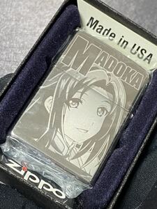 zippo 麻雀物語 3 役満乱舞の究極大戦 MADOKA 両面加工 2014年製 風上 まどか 風上 さやか 風上 あやか ケース 保証書付き