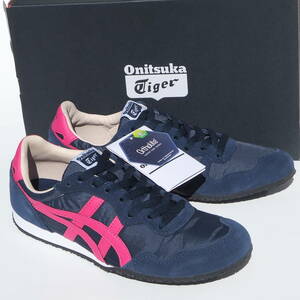 デッド!! 26.5cm 未使用 限定!! オニツカタイガー SERRANO セラーノ 紺xピンク Onitsuka Tiger