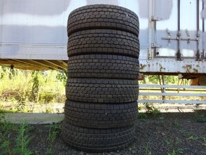 □368 ミックス イボ付10分山 ブリヂストン M800 275/70R22.5 148/145J 6本 2018年製