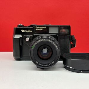 □ FUJIFILM FUJICA GSW690 Professional 中判フィルムカメラ EBC FUJINON.SW 65ｍｍ F5.6 動作確認済 シャッターOK フジカ 富士フィルム