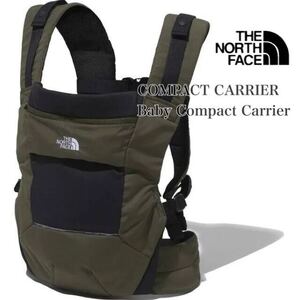 【THE NORTH FACE】COMPACT CARRIER Baby Compact Carrier ノースフェイス 抱っこ紐 ベビーコンパクトキャリアー (NMB82150)緑ONEサイズ