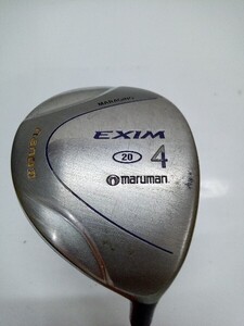 maruman EXIM nano Ⅱ FW 4W 20度 flex:L レディース右 オリジナルカーボンシャフト マルマン エクシム フェアウェイウッド