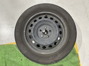 トヨタ　シエンタ　純正　スチールホイール　1本　185/60R15　84H　TOYO　TIRES　15X5.5J　5穴　　＜中古品＞　