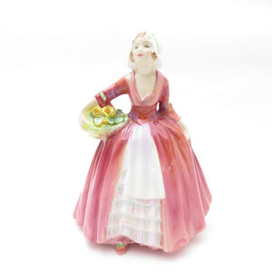 美品 ROYAL DOULTON ロイヤルドルトン Janet ジャネット フィギュリン 置物 陶器人形 貴婦人 インテリア SU9184G2