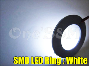 E8-2WT SMD LEDリング イカリング 白 バンディット250/250V/400/400V バンディット1250 GSX250S/400S/750S GSF1200 グラストラッカー 汎用