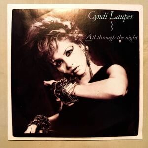 ◆EU ORG◆ CYNDI LAUPER / ALL THROUGH THE NIGHT ◆ シンディ・ローパー