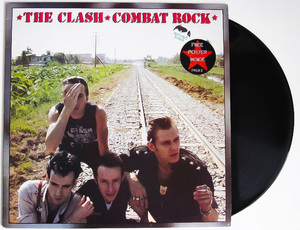 廃盤 LP レコード ★ 1982年 UK オリジナル盤 ★ CBS FMLN 2 ★ THE CLASH ザ・クラッシュ / COMBAT ROCK ★ MADE IN ENGLAND 80
