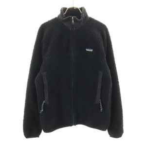 パタゴニア USA製 フリースジャケット S ブラック patagonia メンズ