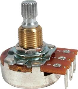 ポット Potentiometer - Bourns, Linear, Knurled Shaft, B500 kΩ [送料170円から 同梱可]