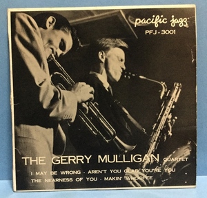 EP JAZZ The Gerry Mulligan Quartet / ザ・ニアネス・オブ・ユー
