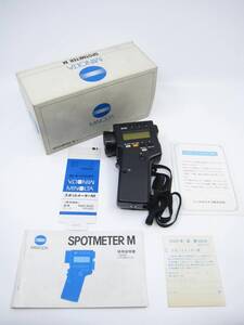 MINOLTA SPOTMETER M ミノルタスポットメーターM