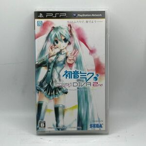 PSPソフト 初音ミク Project DIVA 2nd　(管理番号：OKU3182)