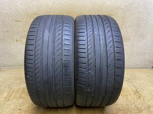 255/35R19（96Y）コンチネンタル ContiSportContact5 SSR 中古2本 2019年製 バリ山 255/35/19