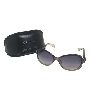 グッチ サングラス ケース付 GG2911/K/S M7PU2 GUCCI カーキ レディース 中古